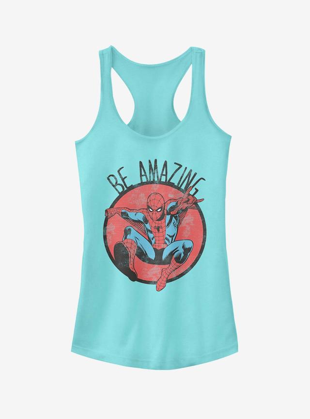 Marvel Spider-Man Be Amazing Girls Tank Product Image