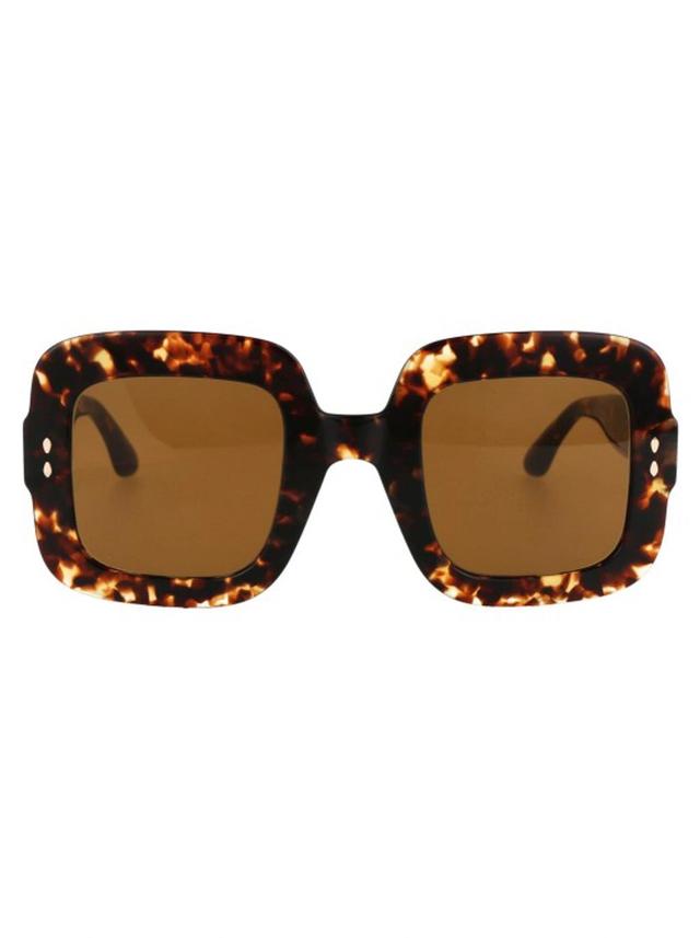 ISABEL MARANT Sunglasses In Brown Product Image