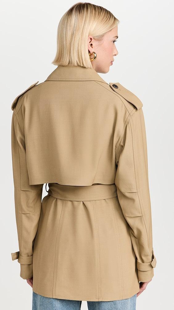 rag & bone Beverly Cropped Trench | Shopbop Product Image