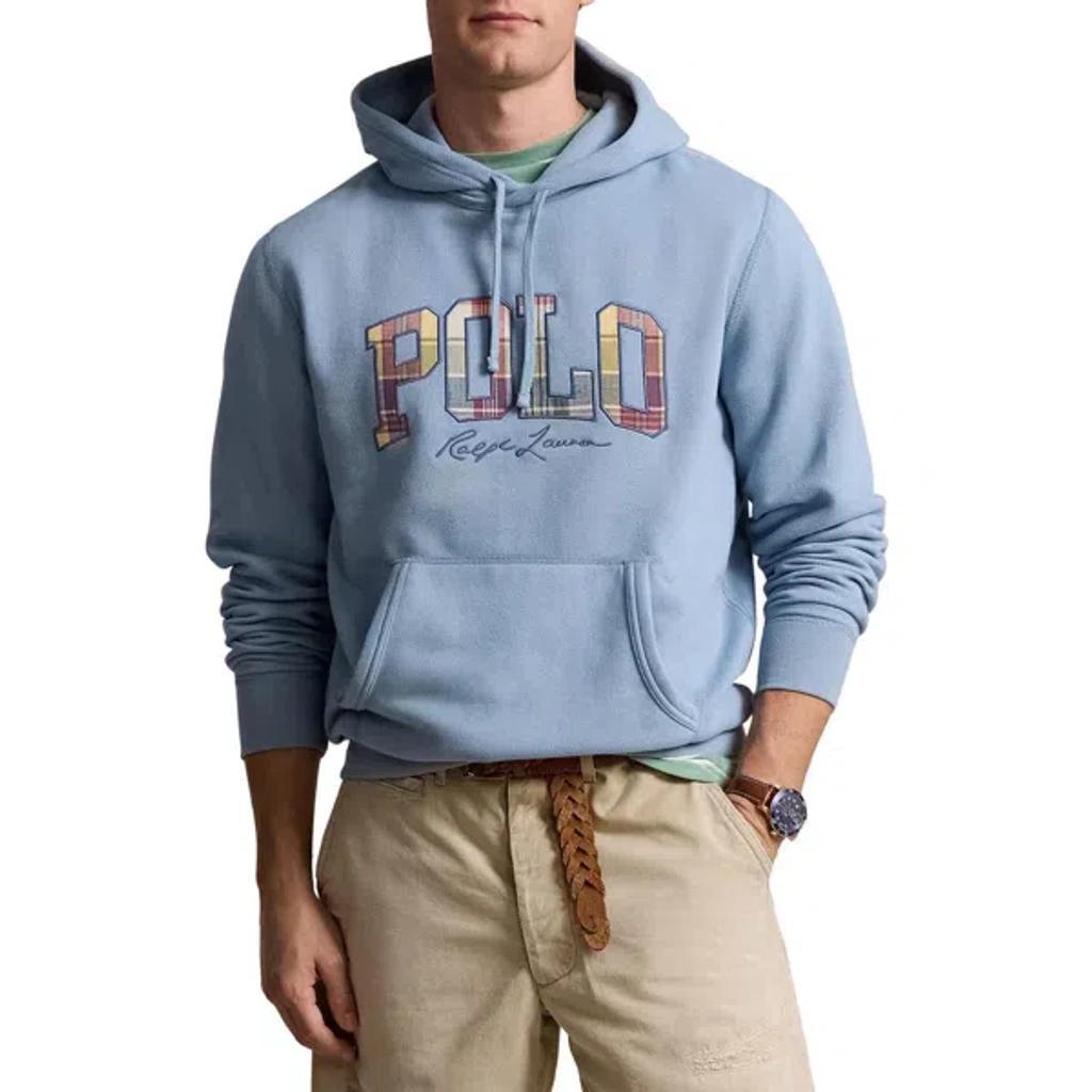 Fleece Graphic Hoodie In Vessel Blue Product Image