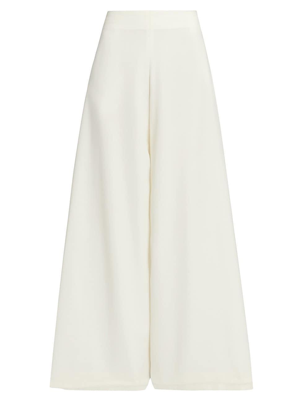 Womens Dela Wool Wide-Leg Pants Product Image