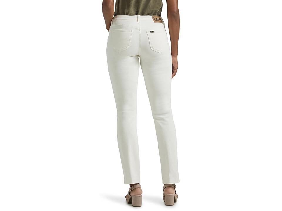 Womens Lee Legendary Straight Jeans White Product Image