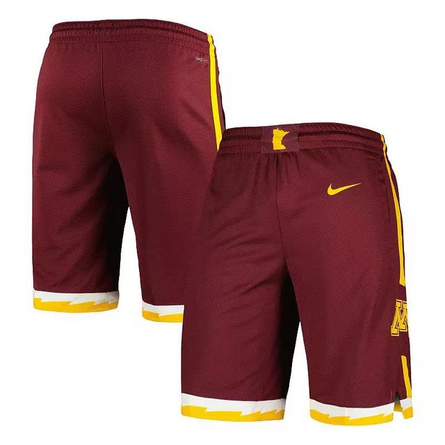 Mens Nike Maroon Minnesota Golden Gophers Replica Performance Basketball Shorts Product Image