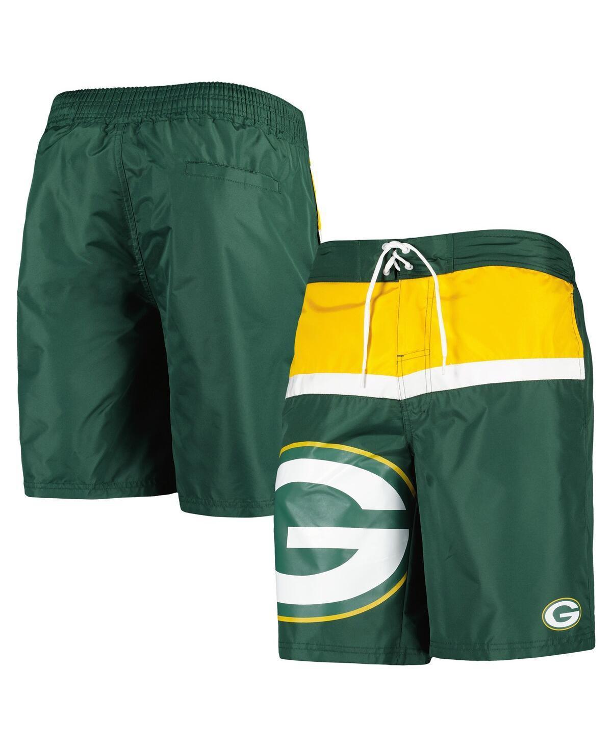 Mens G-iii Sports by Carl Banks Green Green Bay Packers Sea Wind Swim Trunks Product Image