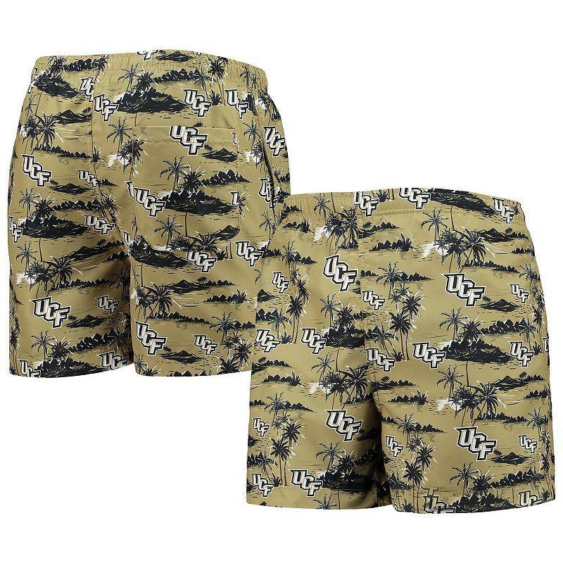 Mens FOCO UCF Knights Island Palm Swim Trunks Product Image