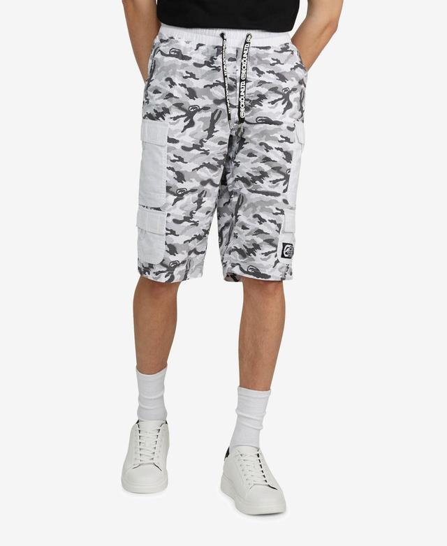 Ecko Unltd Mens Big and Tall Contrast Cargo Shorts Product Image