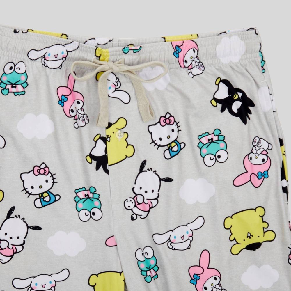 Mens Sanrio Toss Knit Pajama Pants Product Image