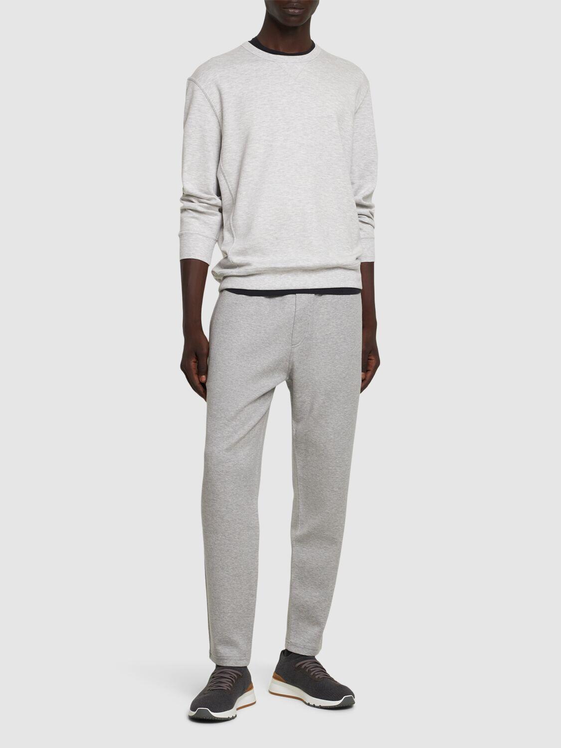 BRUNELLO CUCINELLI Leisure Sweatpants In Grey Product Image