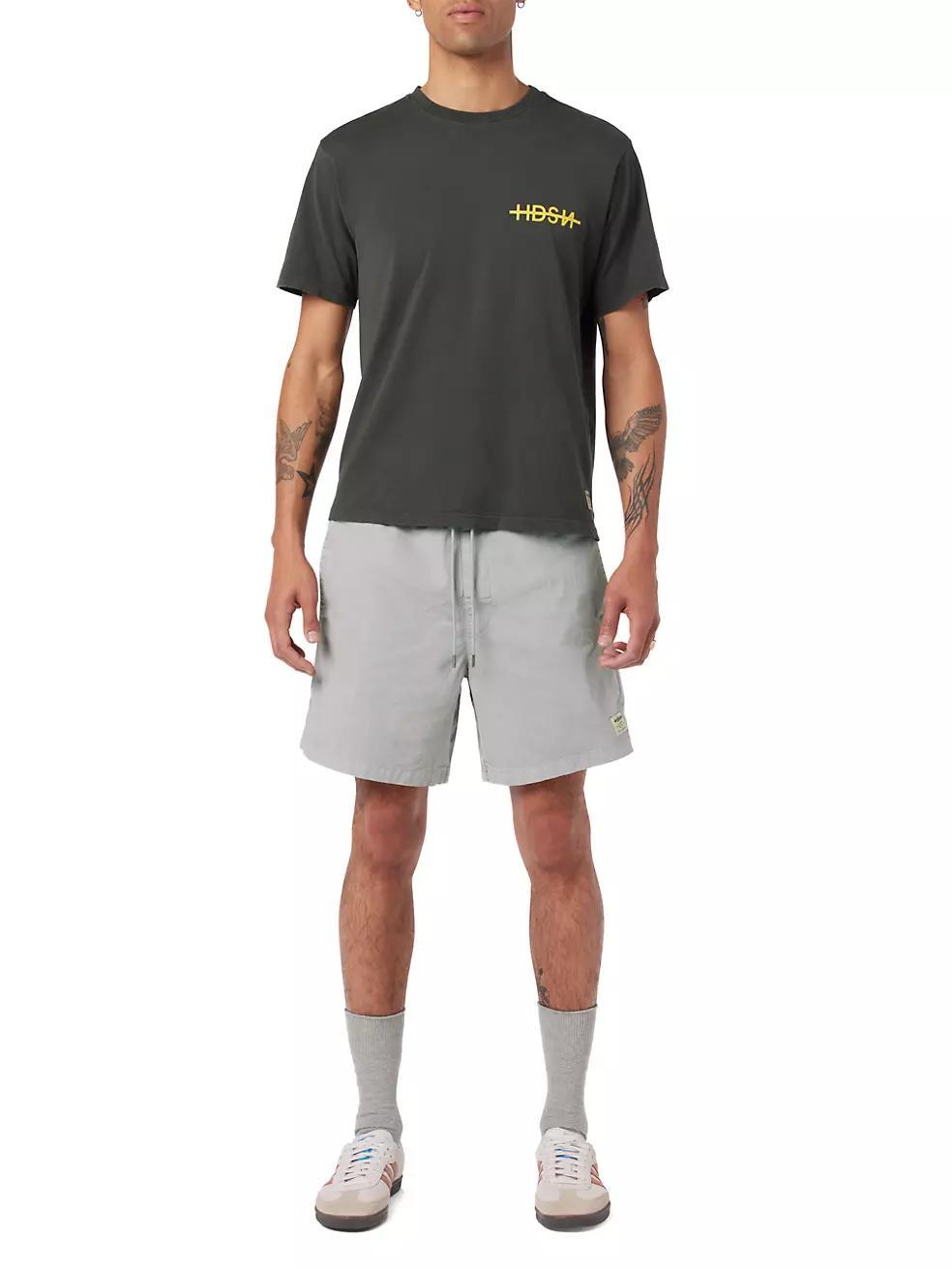 Racer Cotton Shorts Product Image