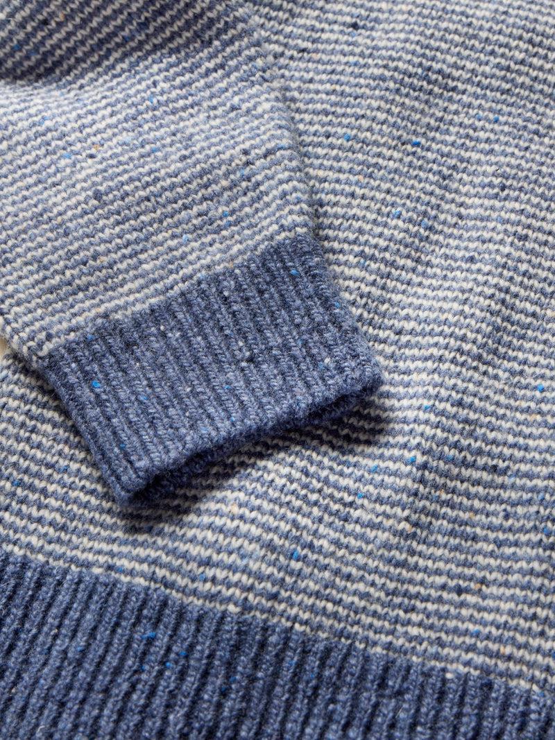 Donegal Crew Sweater - Sea Feeder Marl Product Image