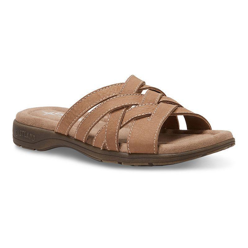 Eastland Hazel Womens Leather Slide Sandals Product Image