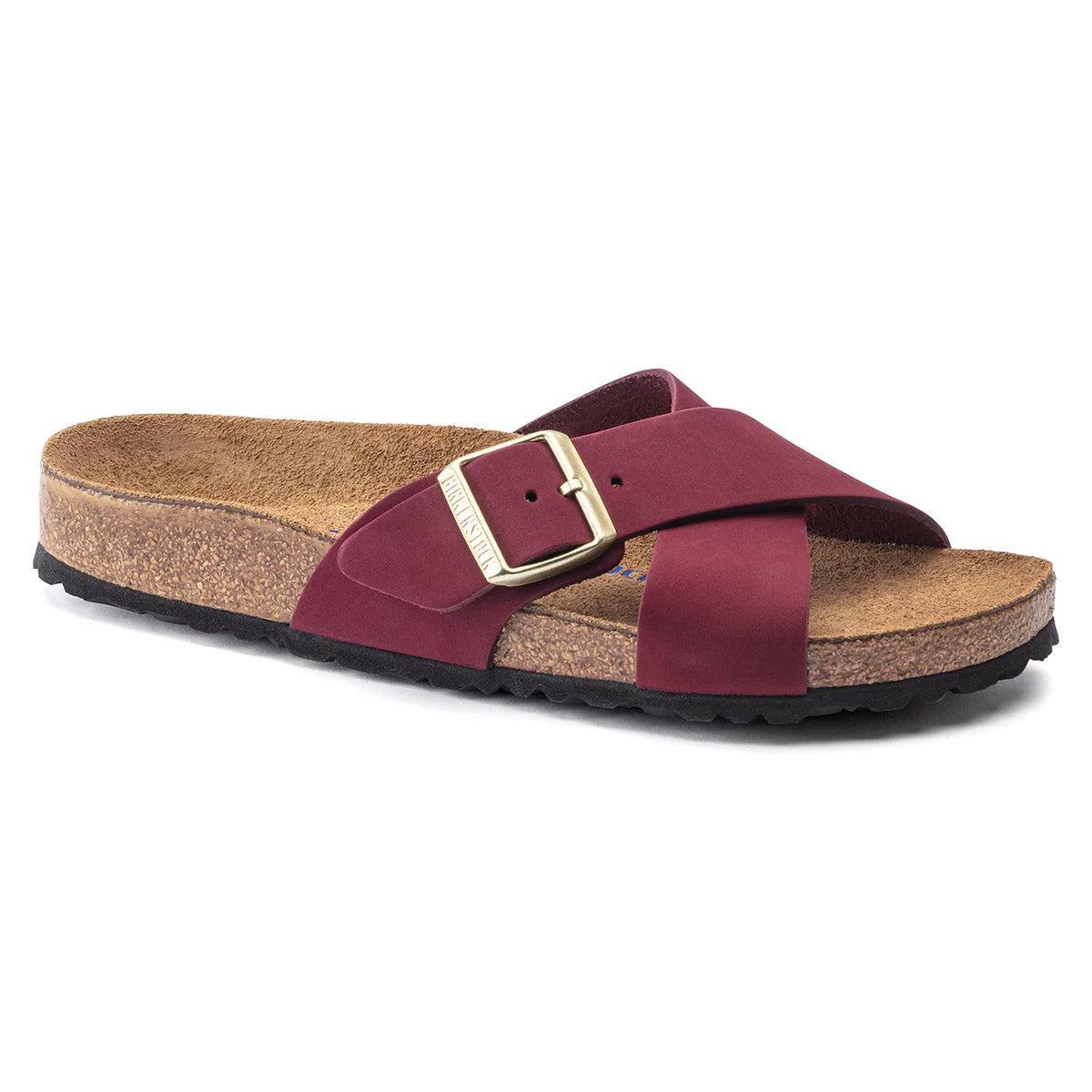 Birkenstock Women's Siena Soft Footbed Nubuck Sandals Female Product Image