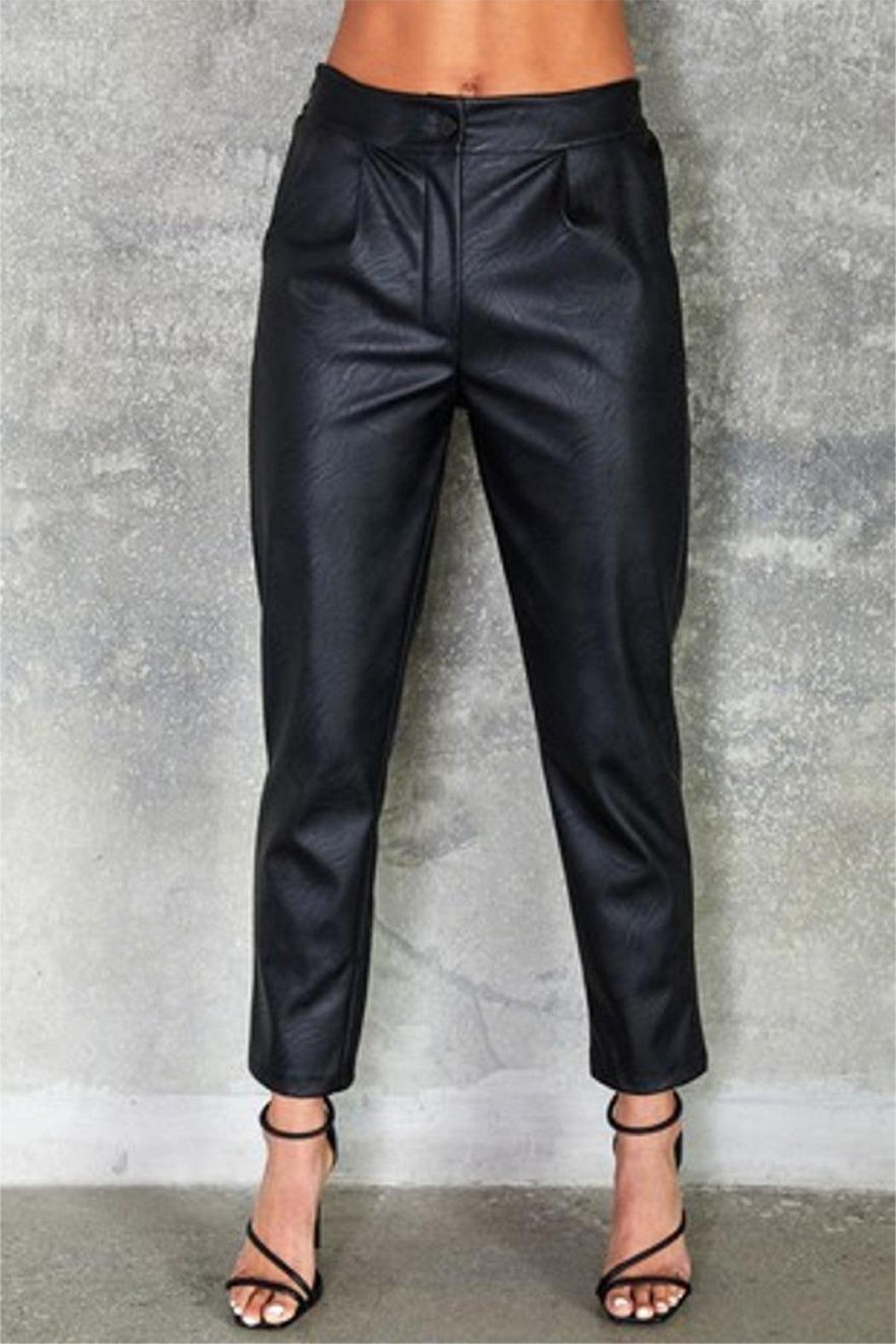 Faux Leather Pants Product Image