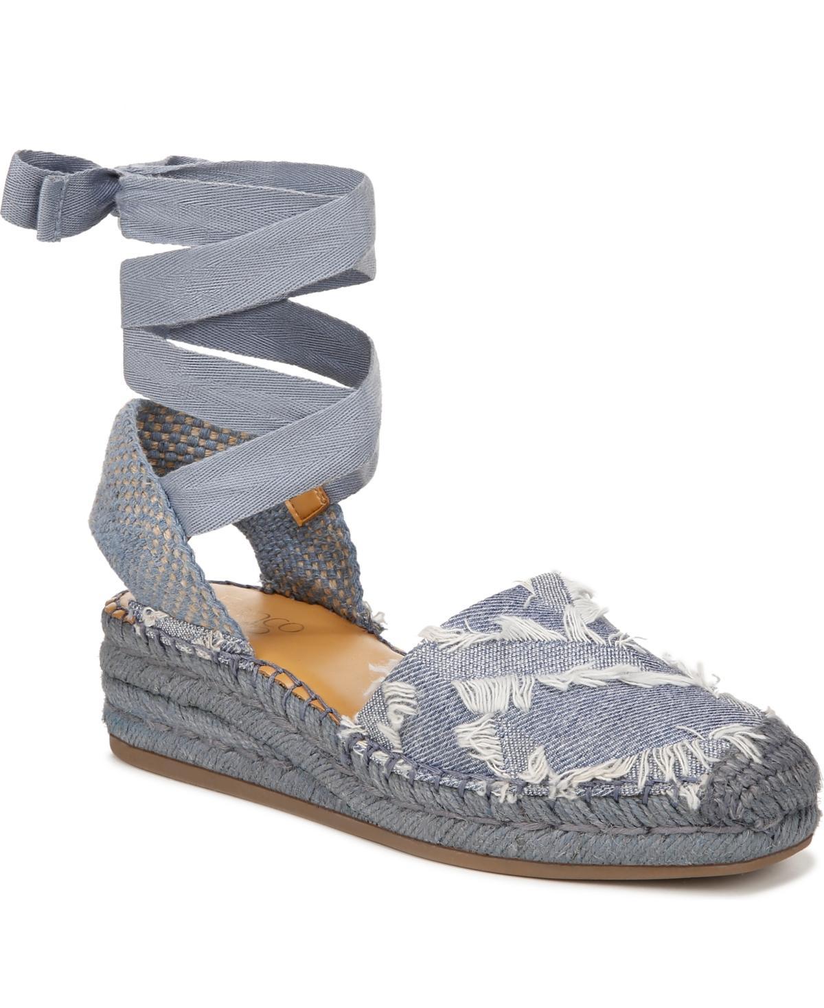 Franco Sarto Britney Ankle Wrap Platform Wedge Espadrilles Product Image