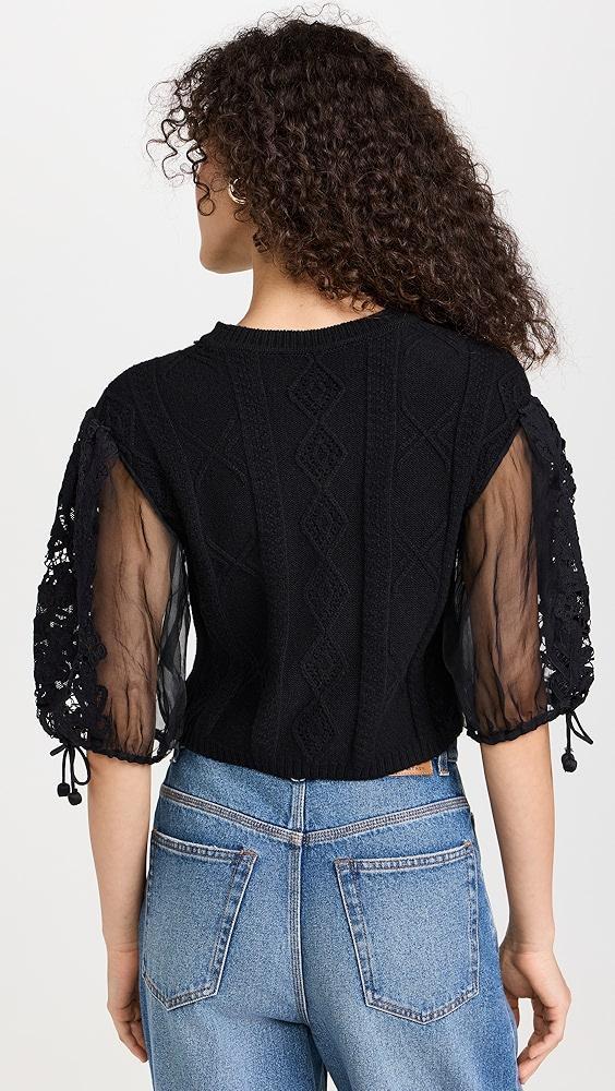 Sea Bente Embroidery Combo Sweater | Shopbop Product Image