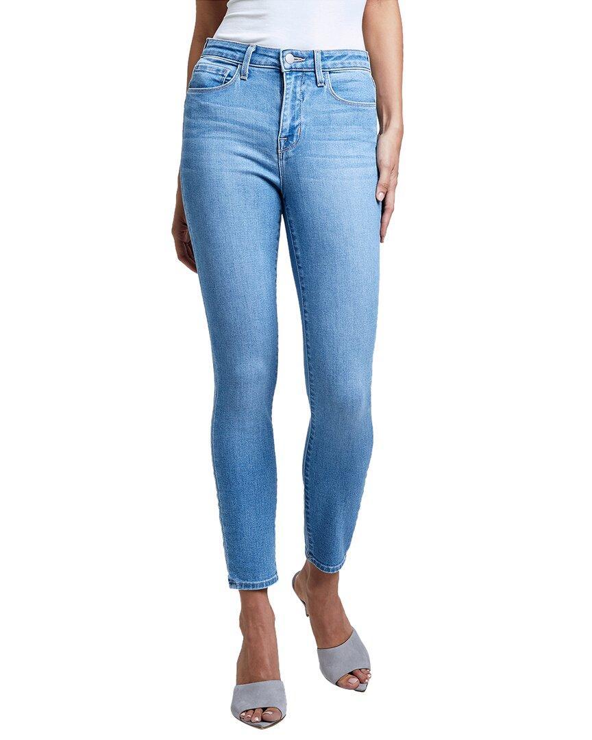 L'agence Margot High Rise Skinny Jean In Blue Product Image