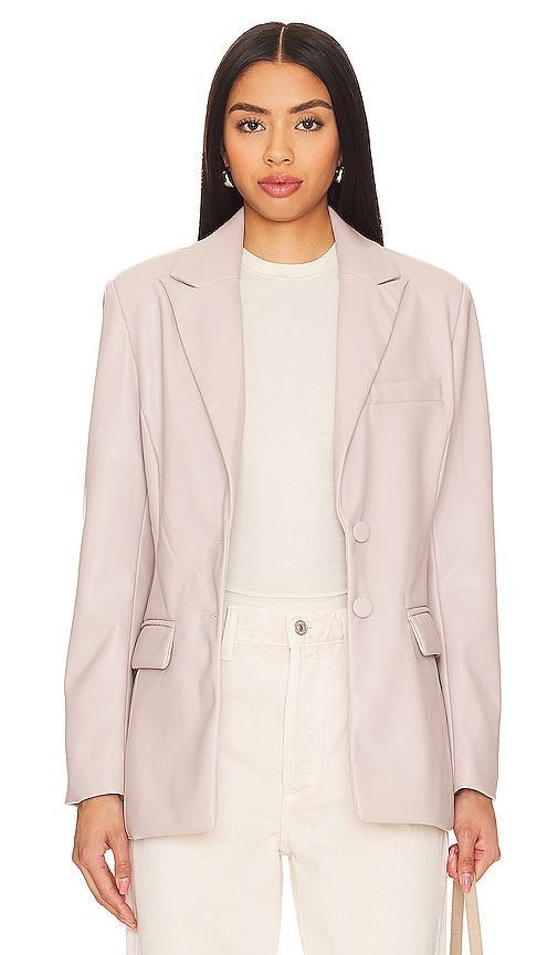 Steve Madden Aria Blazer (Lavender) Women's Clothing Product Image