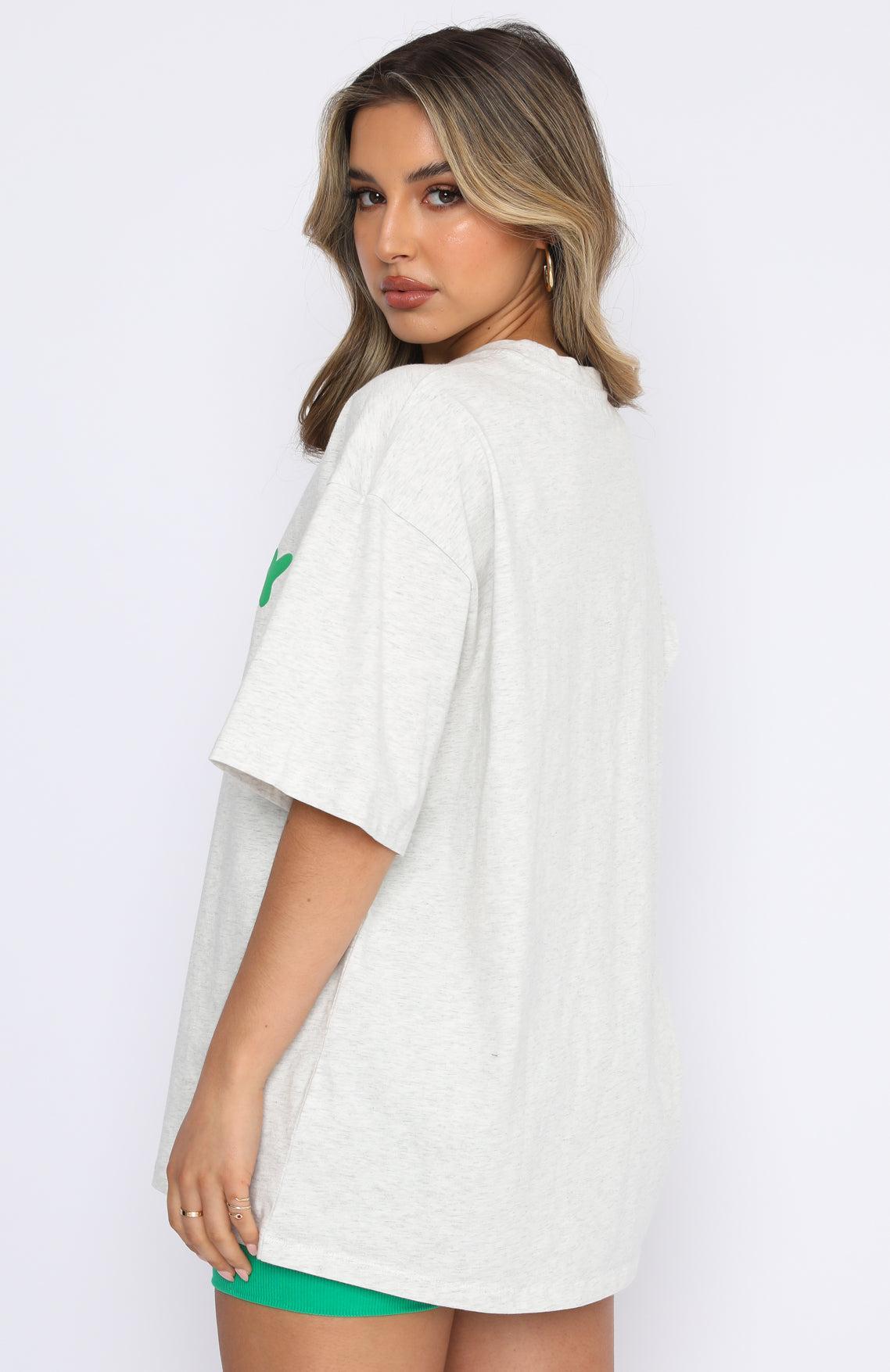 Offstage Oversized Tee Glacier Grey Male Product Image