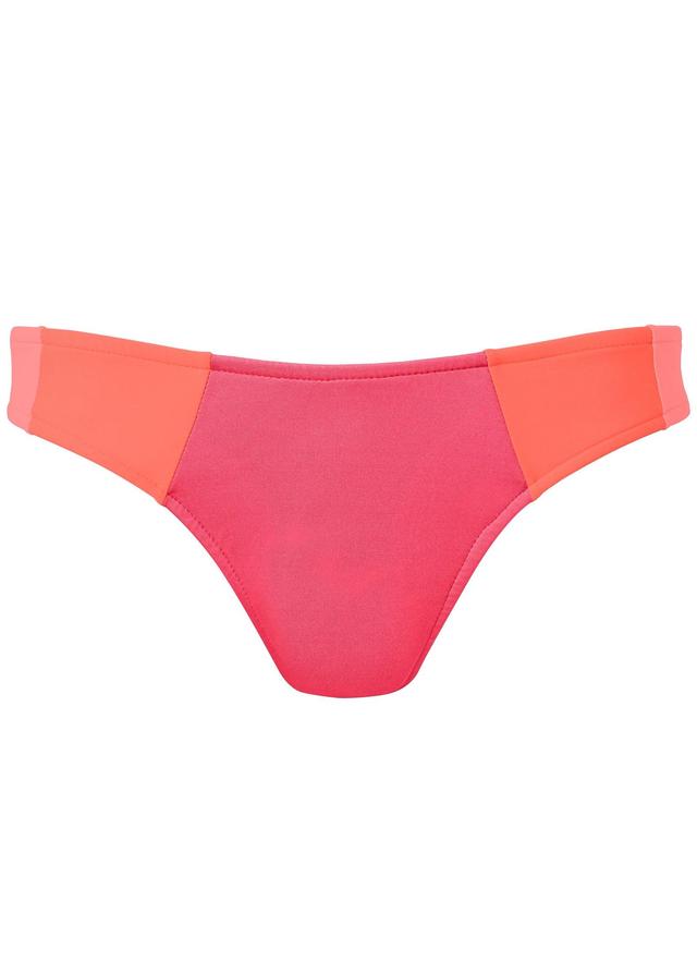 Color Block Scoop Bottom - Flamingo Product Image