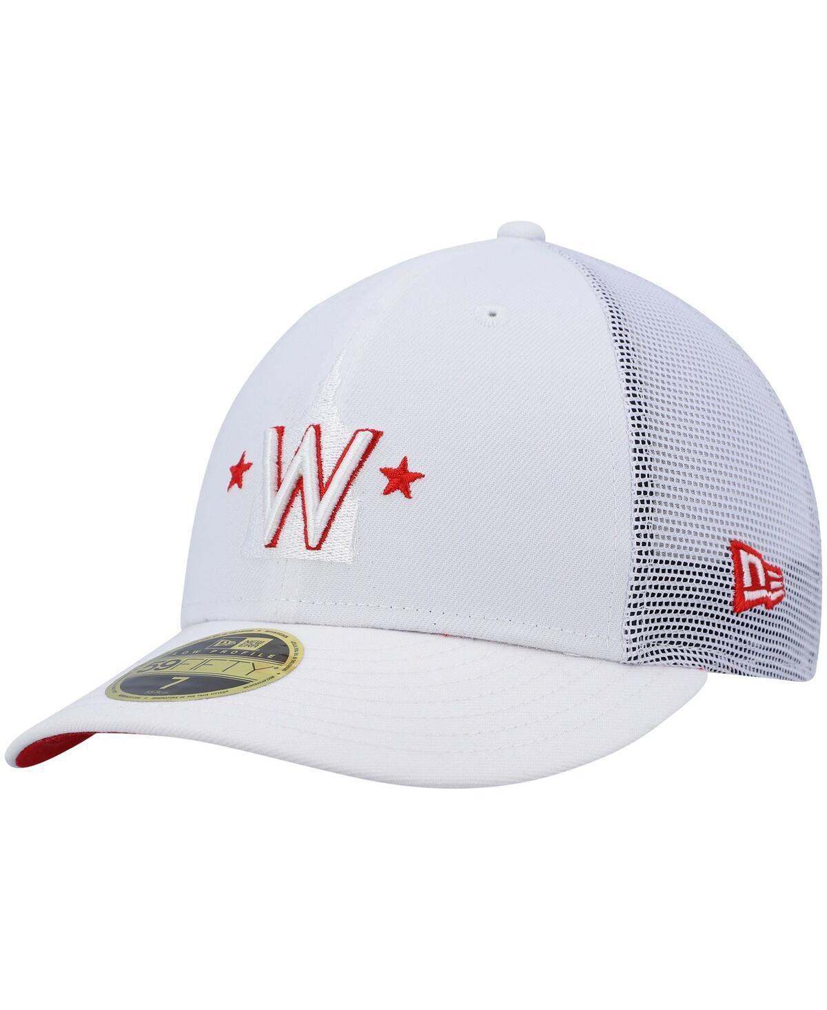 Mens New Era White Washington Nationals 2022 Batting Practice Low Profile 59FIFTY Fitted Hat Product Image