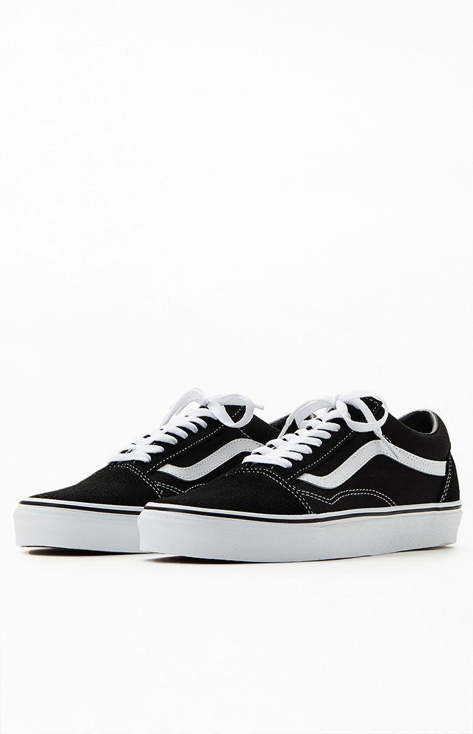 Vans Mens Old Skool - Shoes Black/White Product Image