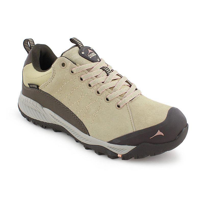 Pacific Mountain Mead Low Womens Suede Hiking Shoes Product Image