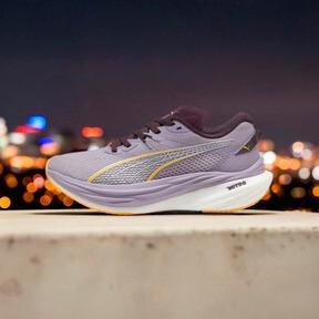 PUMA Deviate NITROâ¢ 3 Women's Running Shoes in Pale Plum/Midnight Plum/Sun Stream Product Image