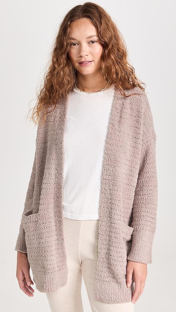 Barefoot Dreams CozyChic Boucle Welt Pocket Cardigan | Shopbop Product Image