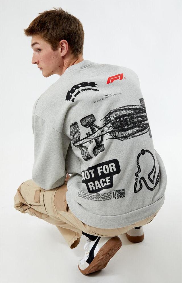 F1 Men's By PacSun Regulation Crew Neck Sweatshirt Product Image