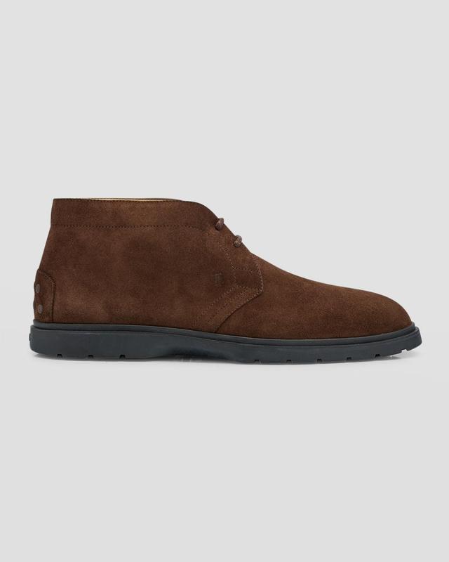 Mens Polacco Ibrido Estivo Suede Chukka Boots Product Image