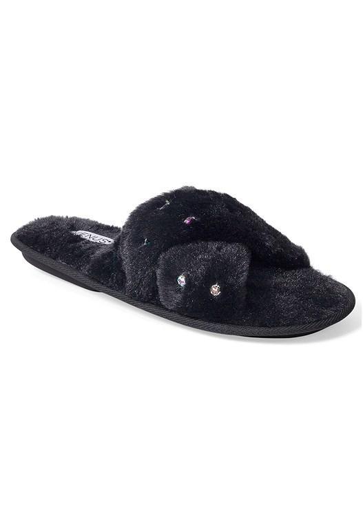 Rhinestone Slide Slippers Product Image