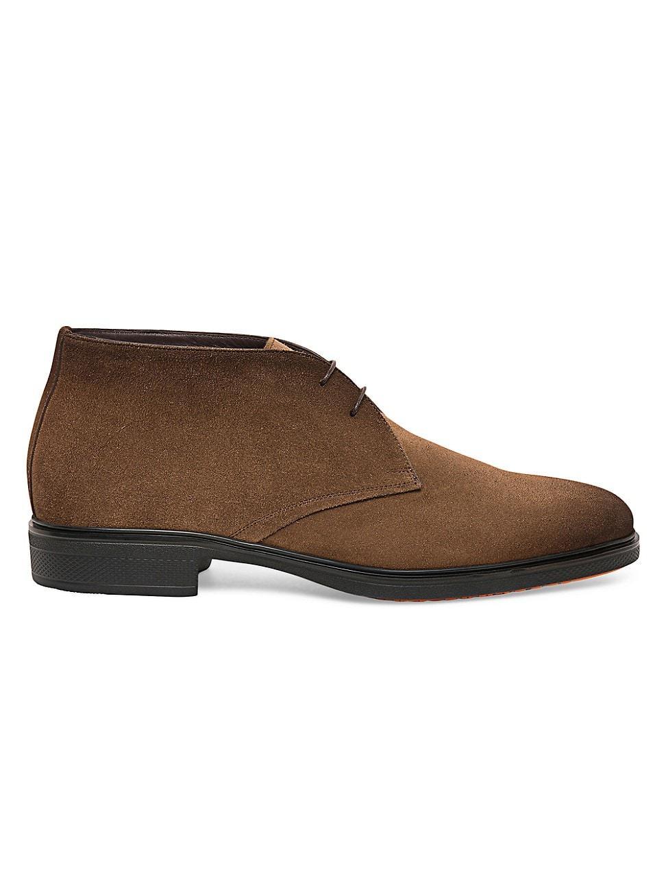 Mens Burnished Suede Derbys Product Image