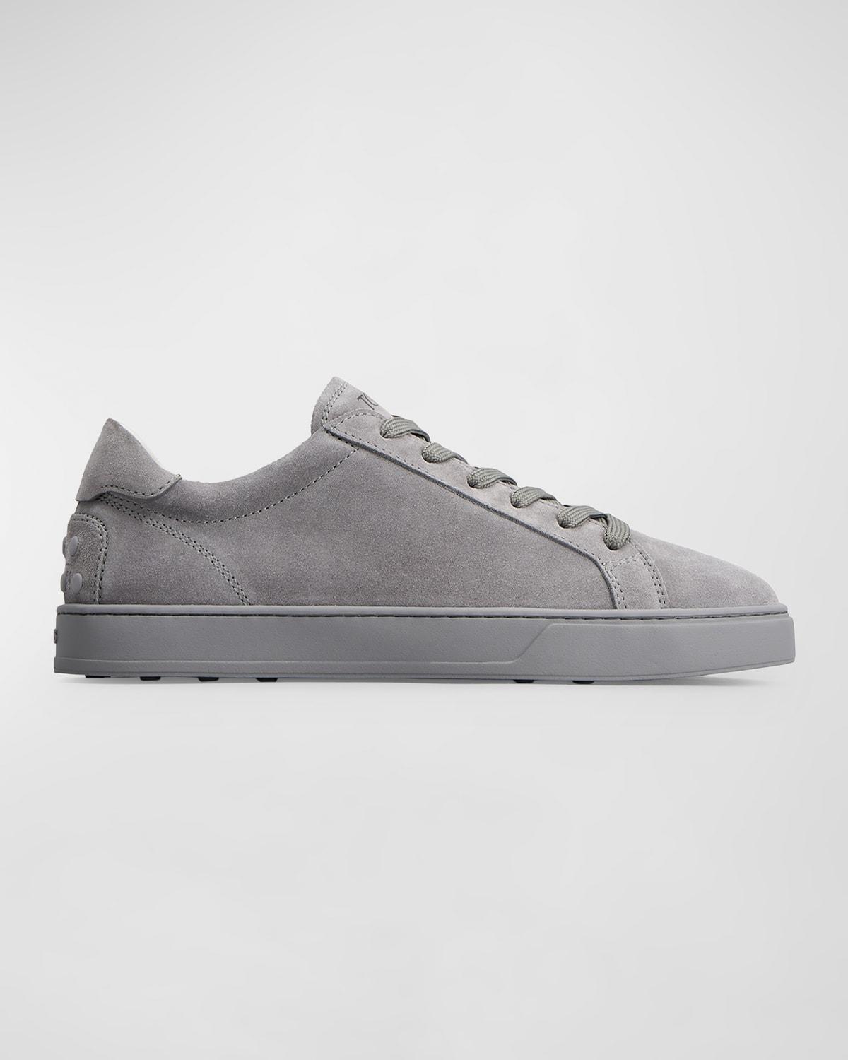 Mens Suede Low-Top Sneakers Product Image