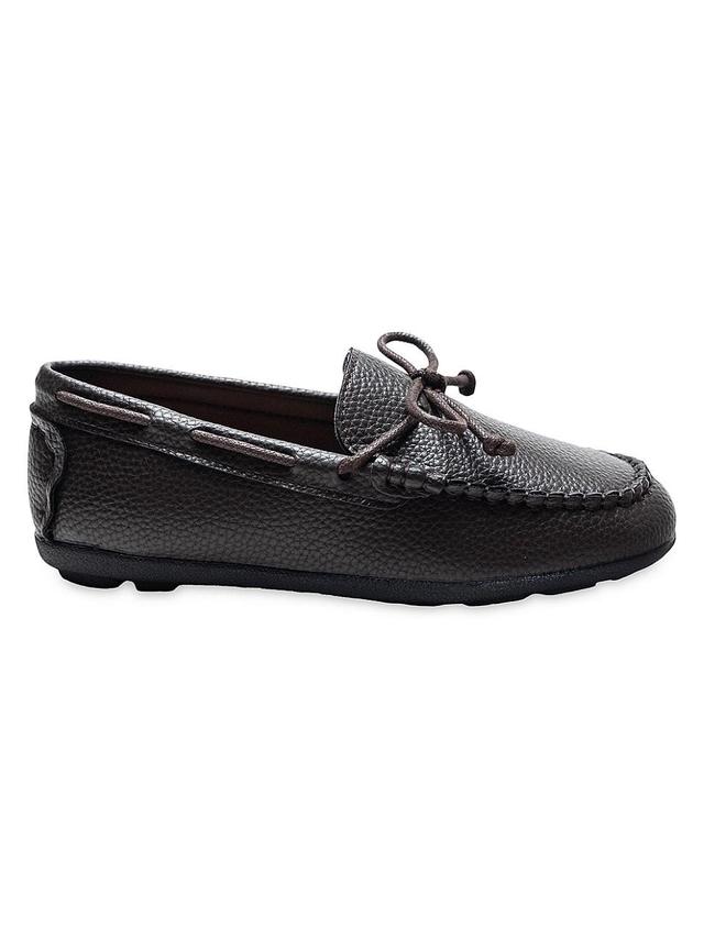 Mens Leather Moccasin Loafers Product Image