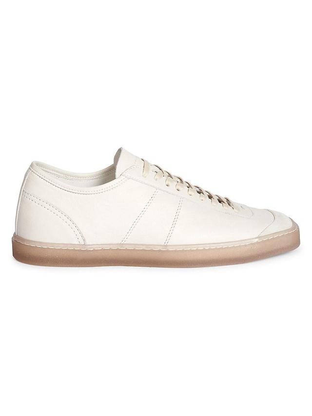 Mens Linoleum Leather Low-Top Sneakers Product Image