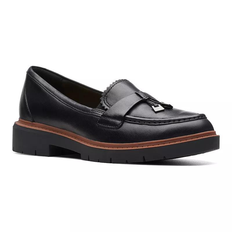 Clarks Westlynn Bella Leather) Women's Flat Shoes Product Image