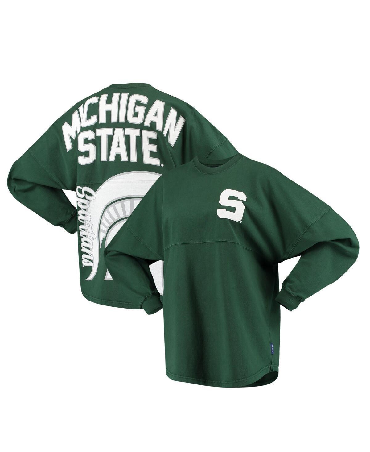 Womens Michigan State Spartans Loud n Proud Spirit Jersey T-Shirt Product Image