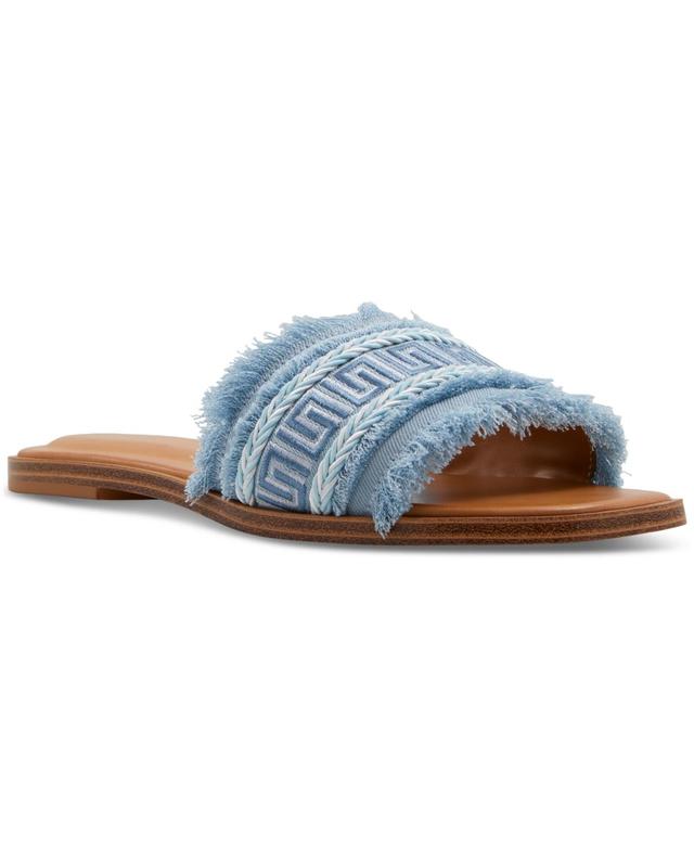 Aldo Womens Nalani Fringe Slide Sandals Product Image