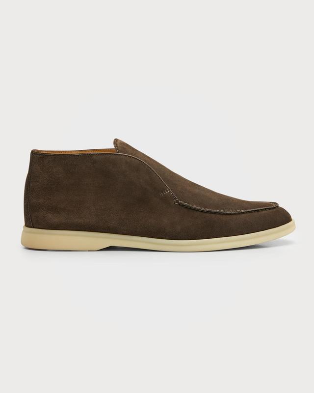 Mens Polacchino Suede Slip-On Chukka Boots Product Image