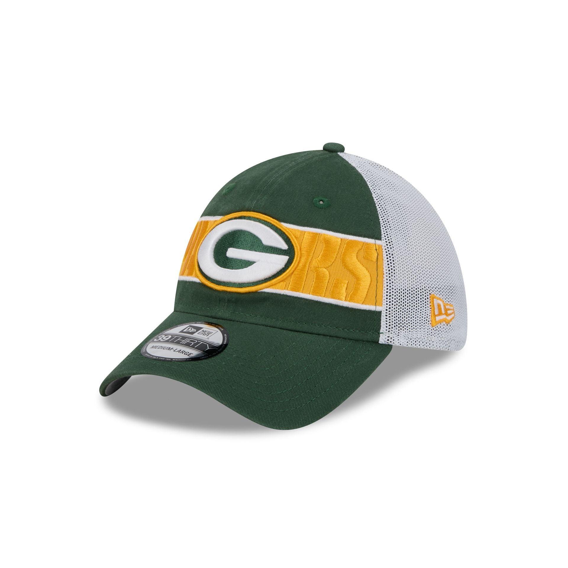 Green Bay Packers Banded 39THIRTY Stretch Fit Hat Male Product Image