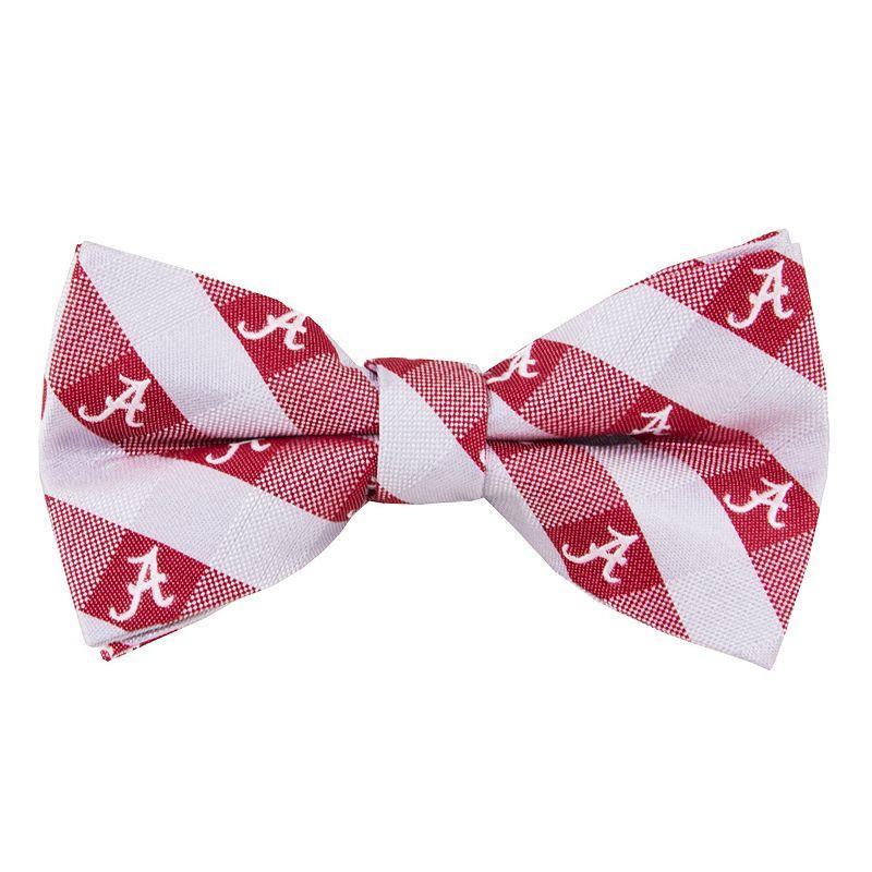 Alabama Crimson Tide Check Woven Bow Tie Product Image