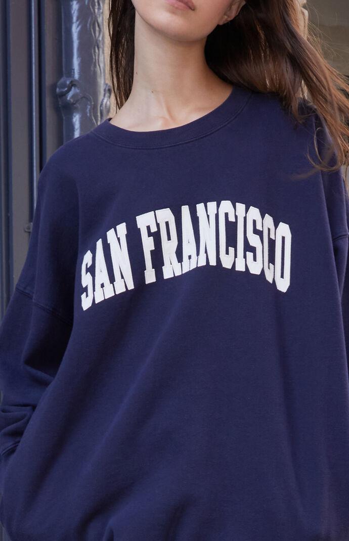 John Galt Women's San Francisco Erica Crew Neck Sweatshirt Product Image