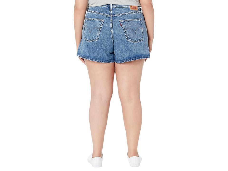 Levi's(r) Womens High-Waisted Mom Shorts (Amazing) Women's Clothing Product Image