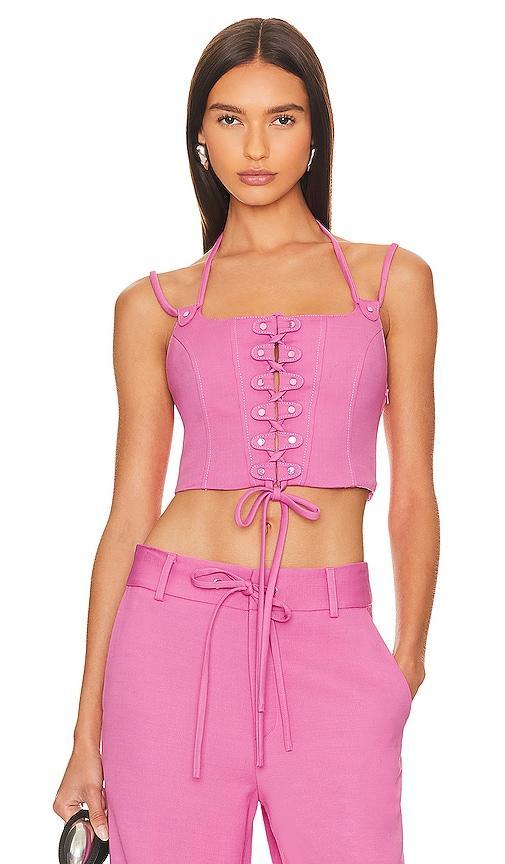 Stud Lacing Bustier Product Image