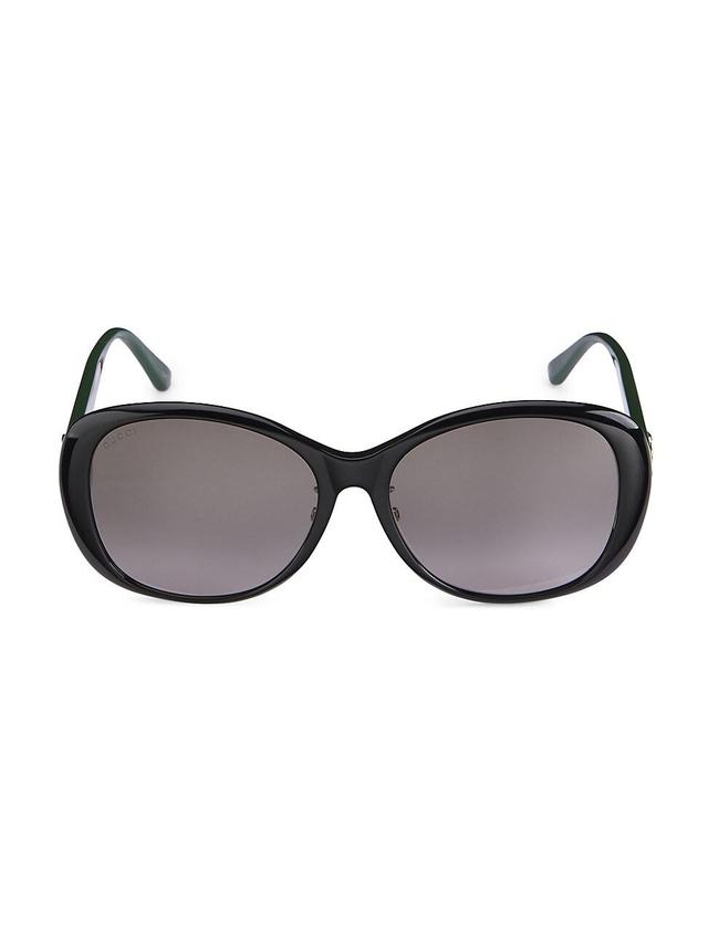 Womens 59MM Oval Sunglasses Product Image