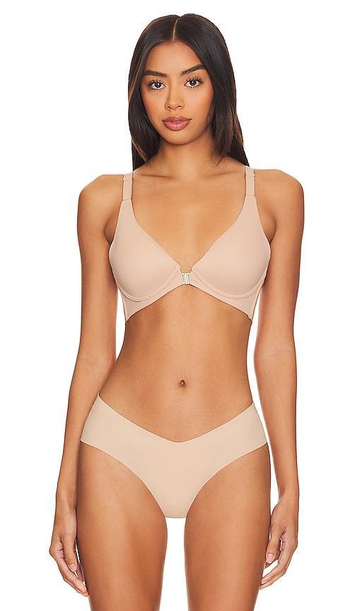 Spanx Bra-Llelujah! Adjustable Plunge Wireless Lift (Toasted Oatmeal) Women's Bra Product Image