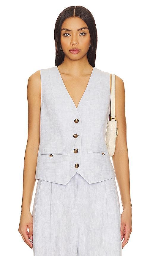 Brisa Oversized Tailored Vest Product Image