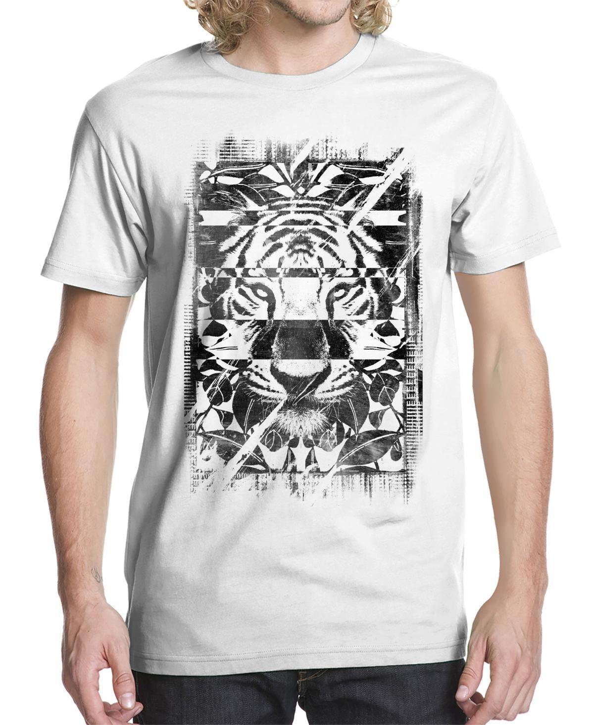 Mens Panthera Botanical Graphic T-shirt Product Image