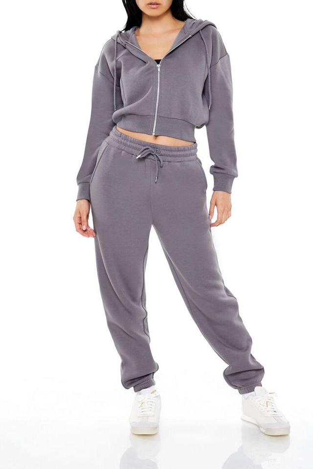 Drawstring Fleece Joggers | Forever 21 Product Image