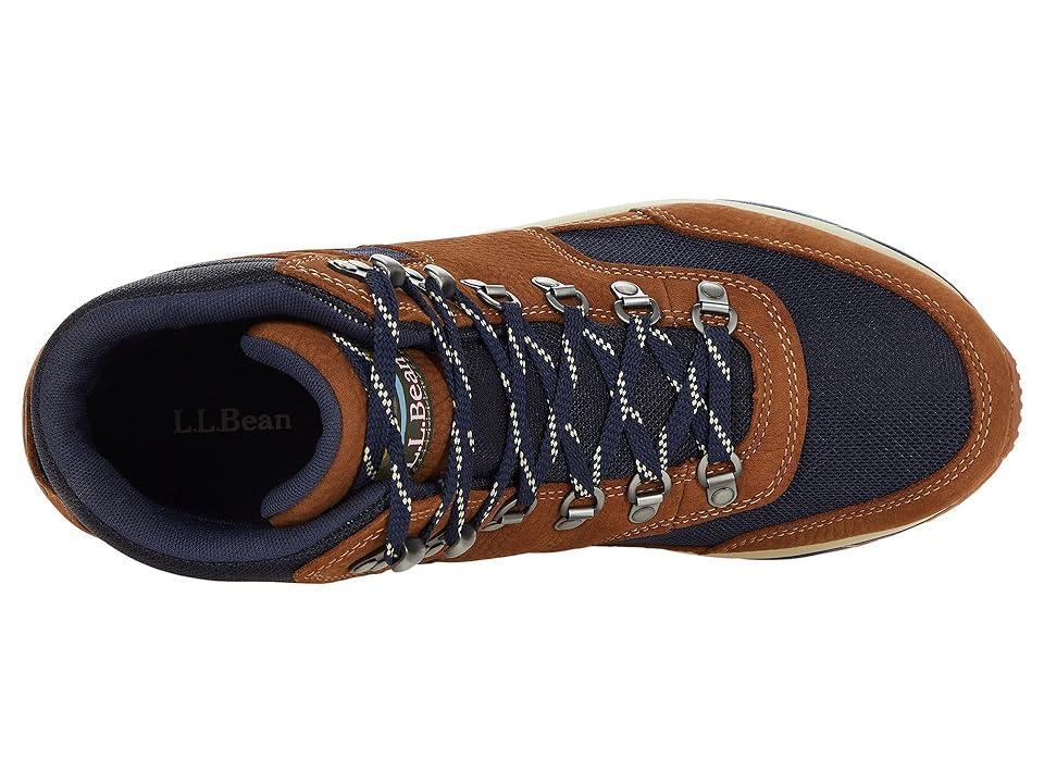 L.L.Bean Mountain Classic Water Resistant Hiker (Saddle/Classic Navy) Men's Shoes Product Image